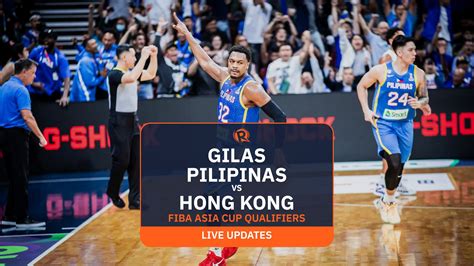gilas pilipinas live game today|Gilas Pilipinas def. Hong Kong, 94.